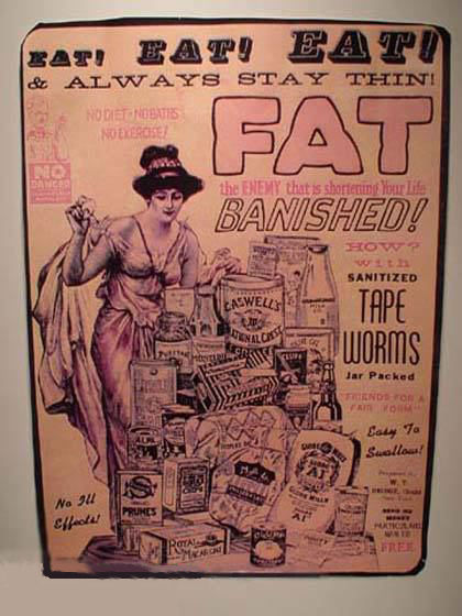 Tape Worms Ad